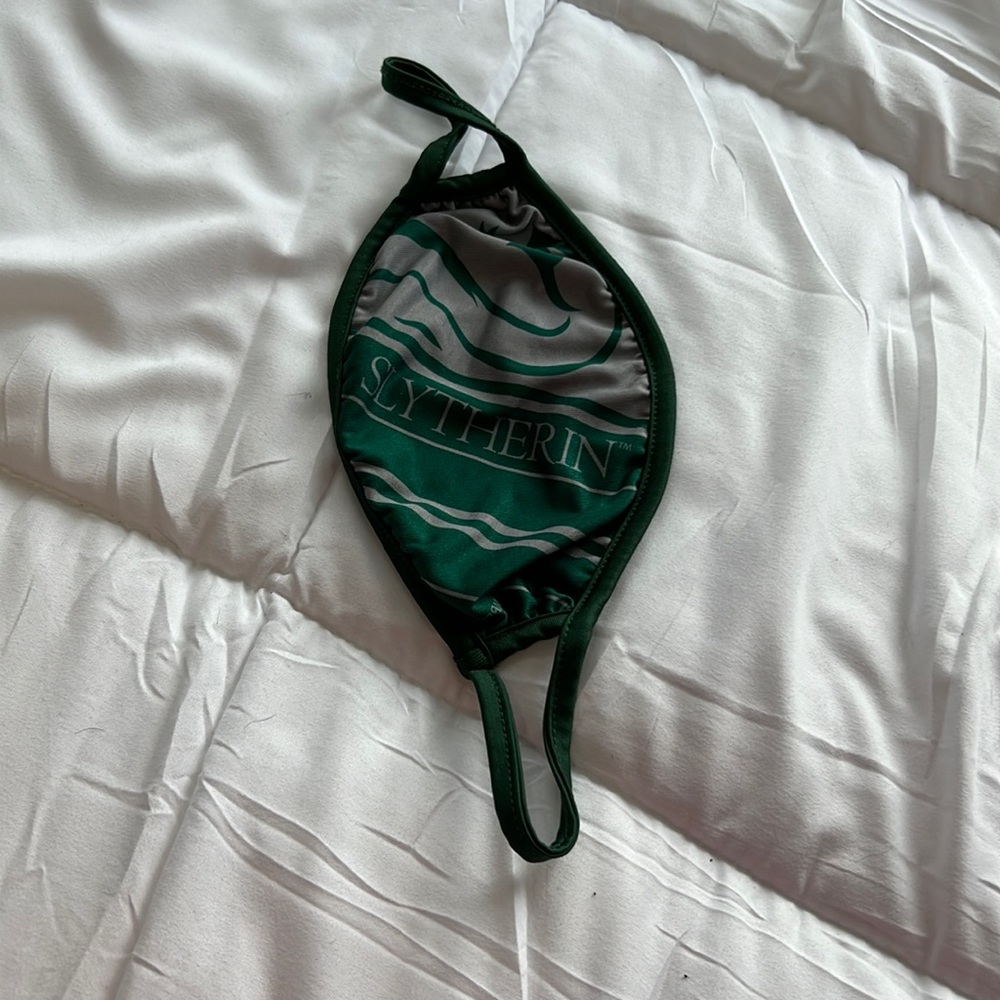 Slytherin face mask